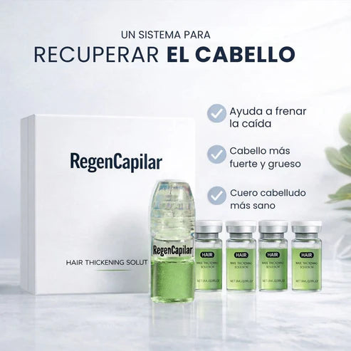 RegenCapilar™ - Tratamiento anticaída y recuperación capilar desde casa